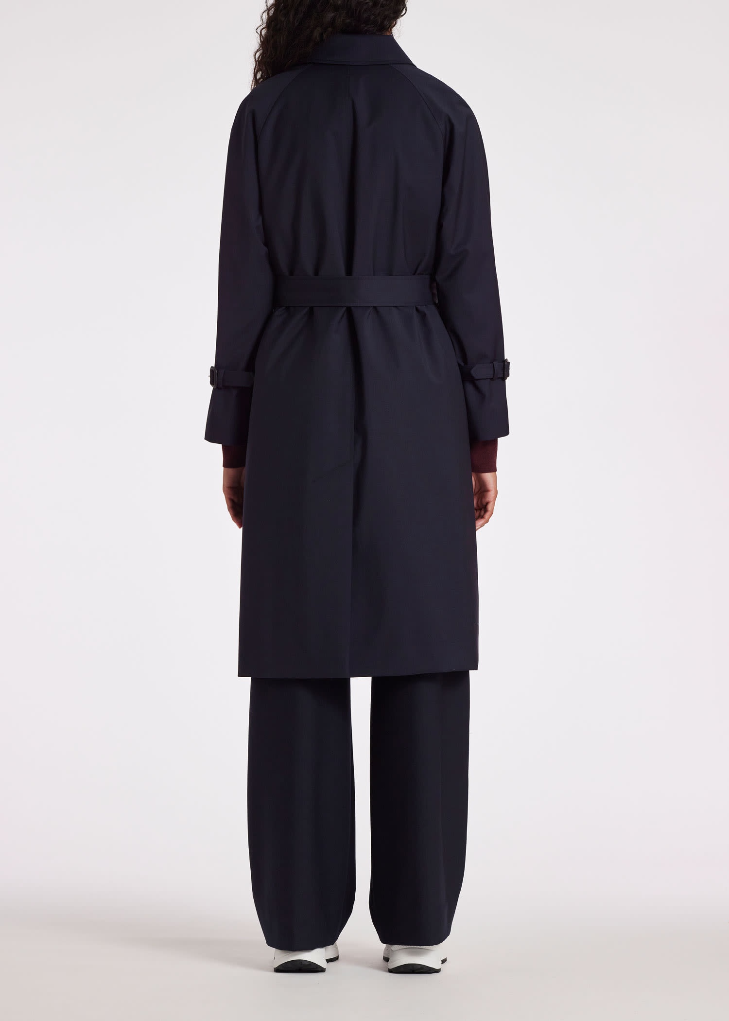 'Storm System' Wool Mac With Detachable Liner - 7