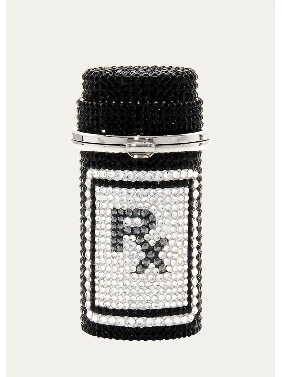 Prescription Bottle RX Crystal Pillbox - 1