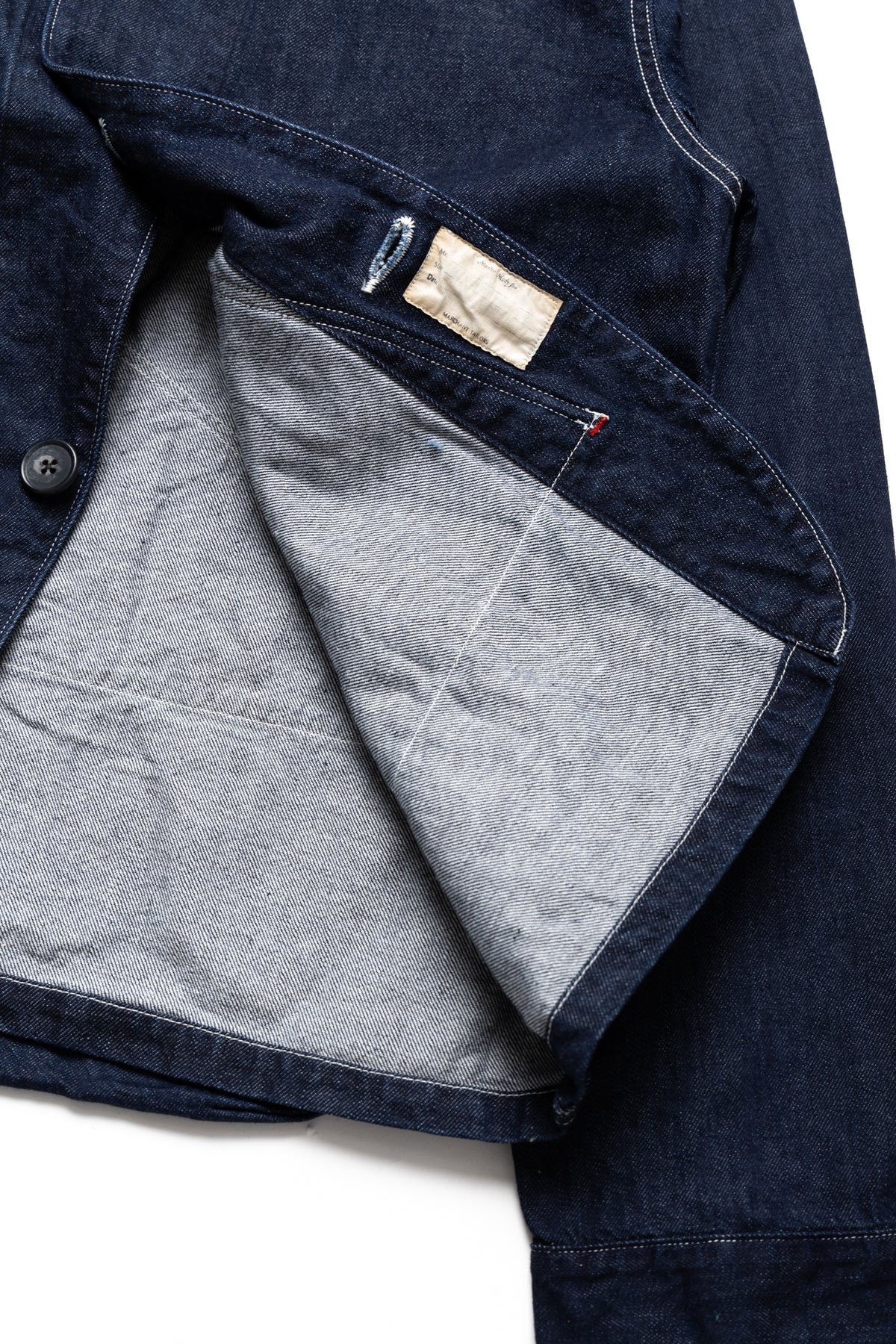12oz Denim x 8oz Denim Ringoman Coverall - 11