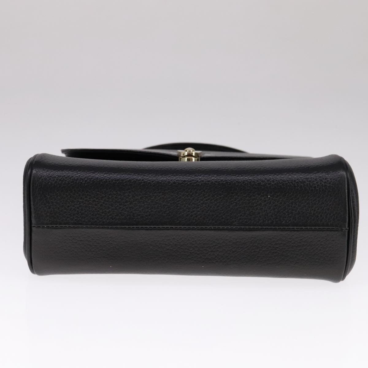 Burberry Hand Bag Leather Black - 9