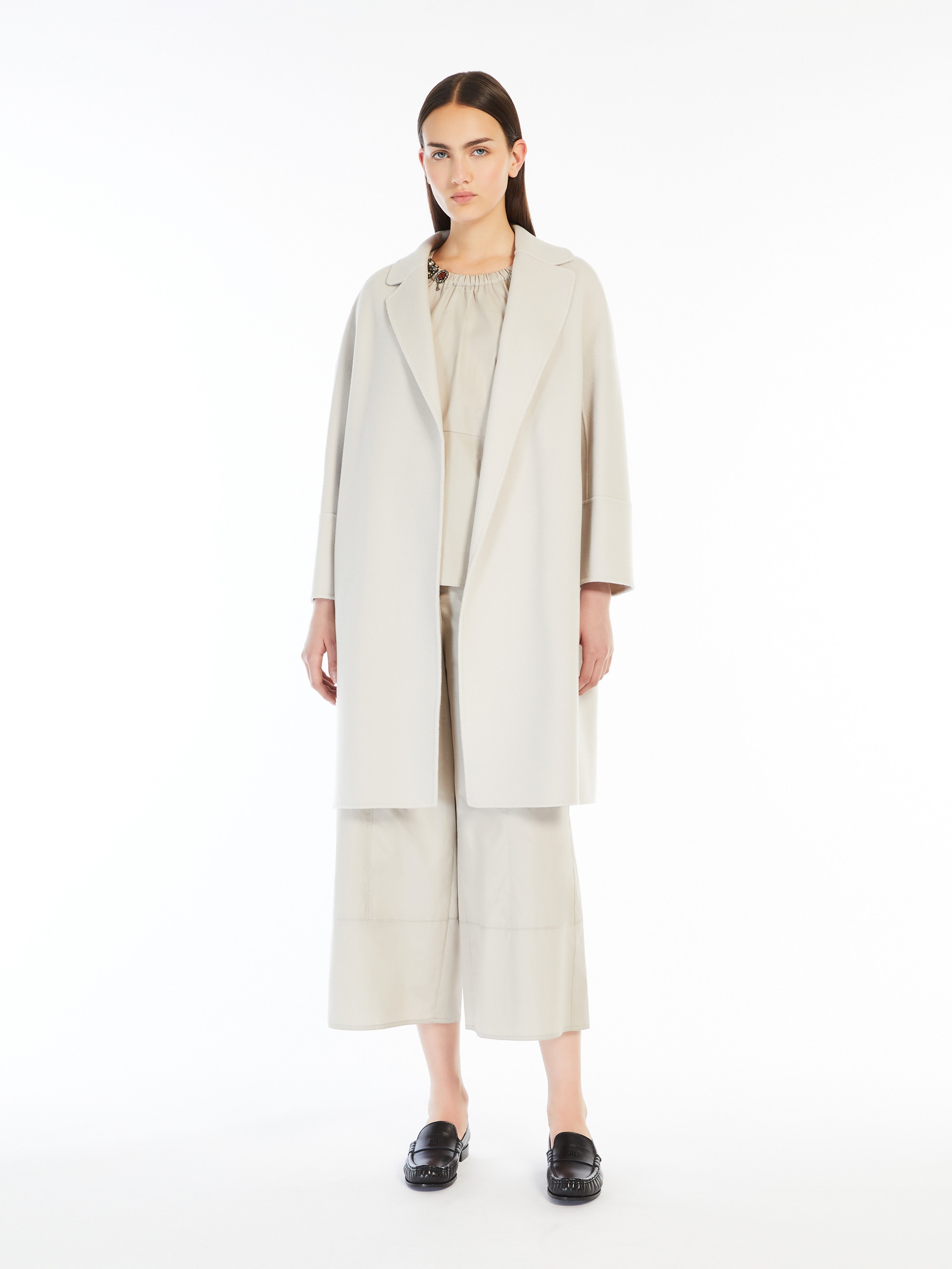 ARONA Double-faced short wool coat - 2