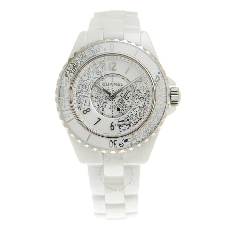 Chanel J12·20 Quartz Diamond White Dial Ladies Watch H6477 - 3