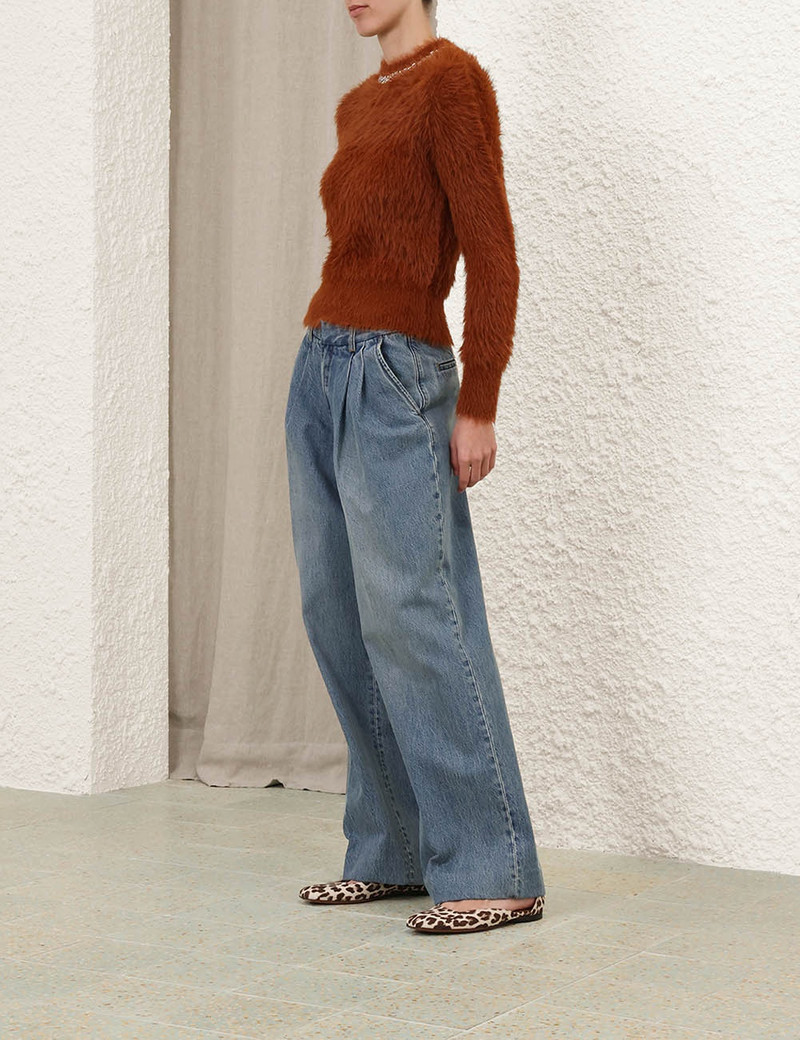 ILLUSTRATION FLUFFY SWEATER 3