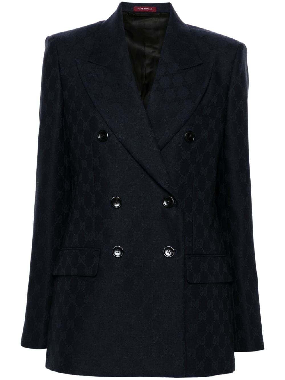 GG wool blazer - 1