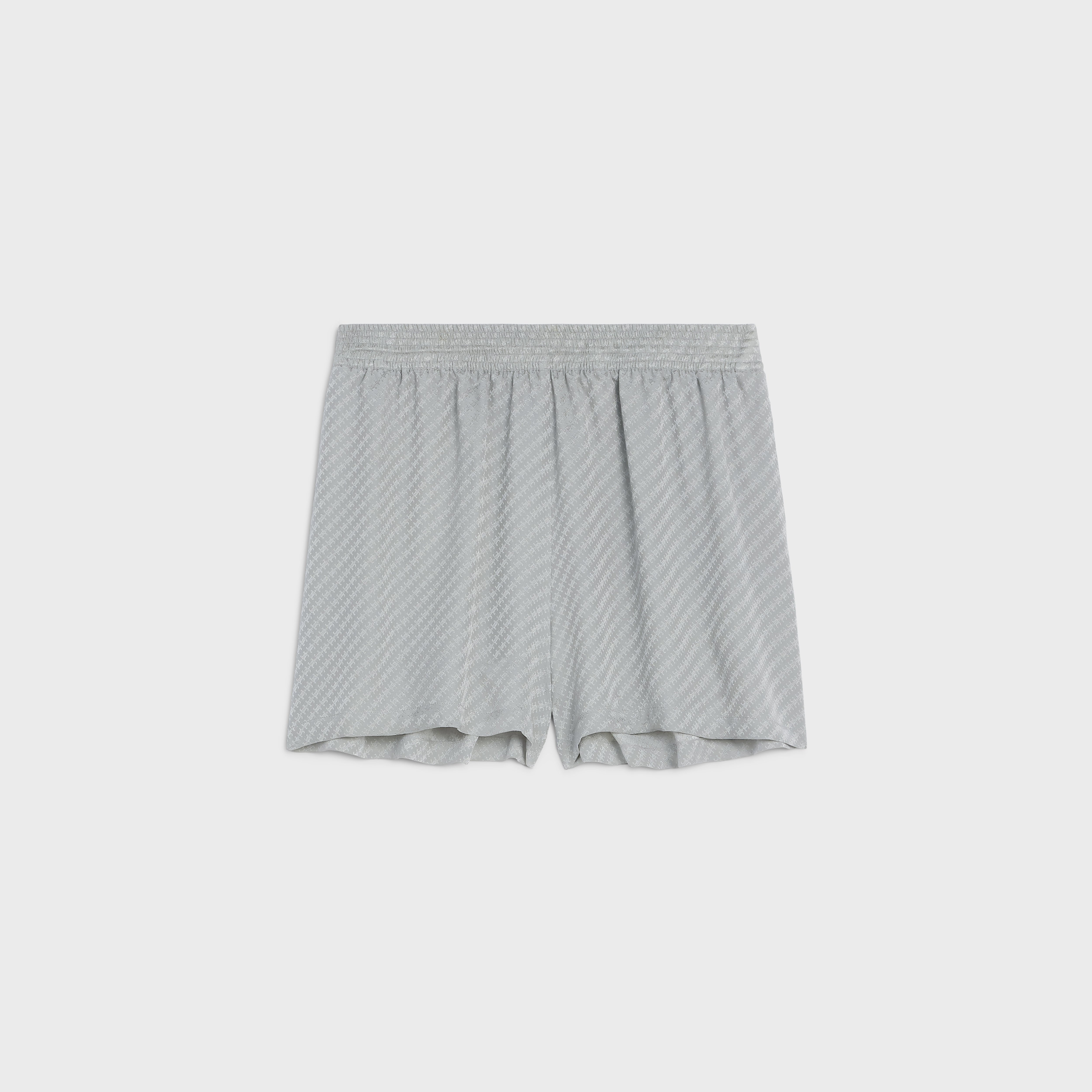 SHORTS IN SHINY MATTE SILK - 1