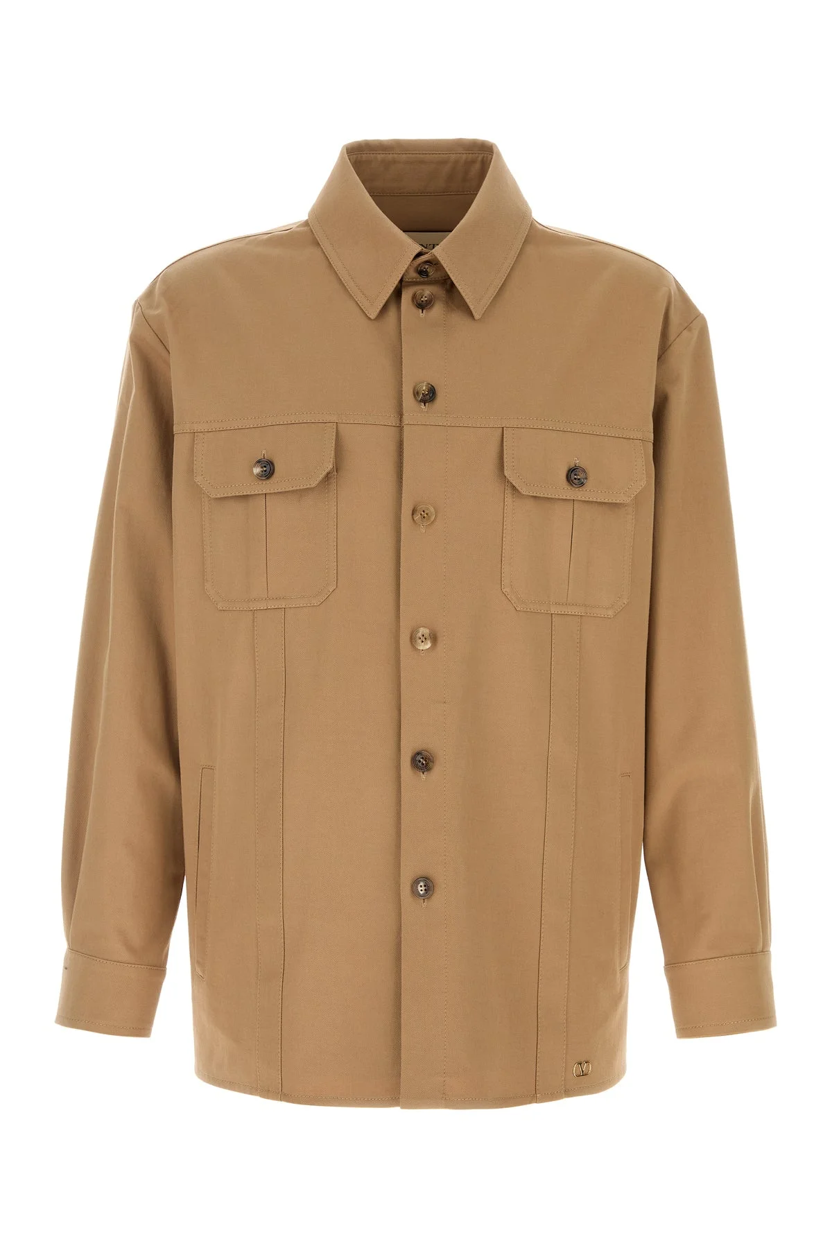 Camel twill shirt - 1