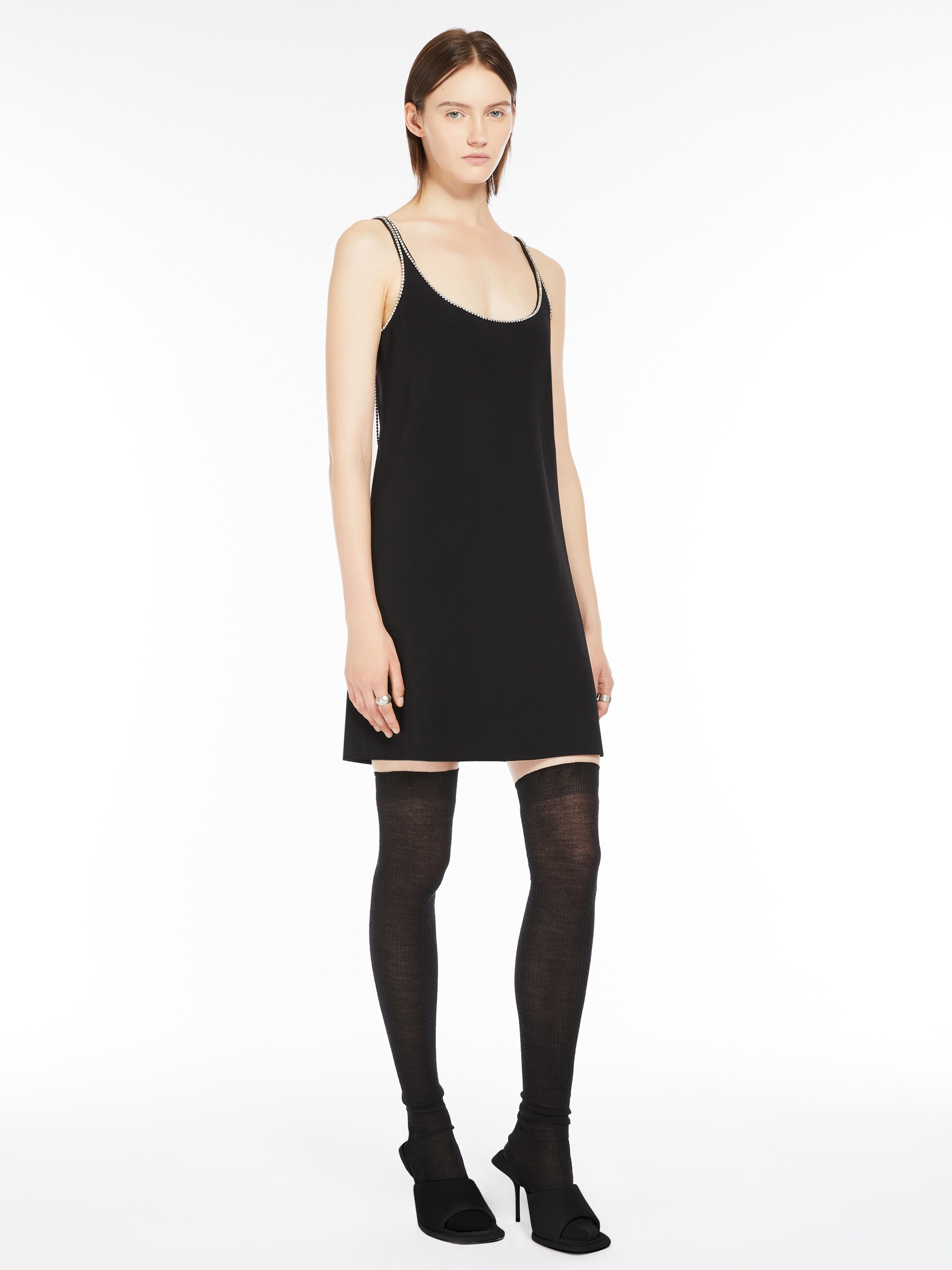 ABETONE1234 Short stretch viscose dress - 2