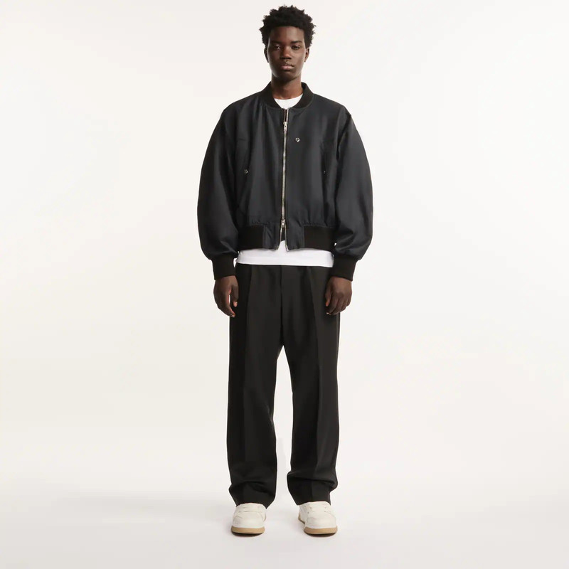 HOGAN Bomber jacket in technical fabric outlook