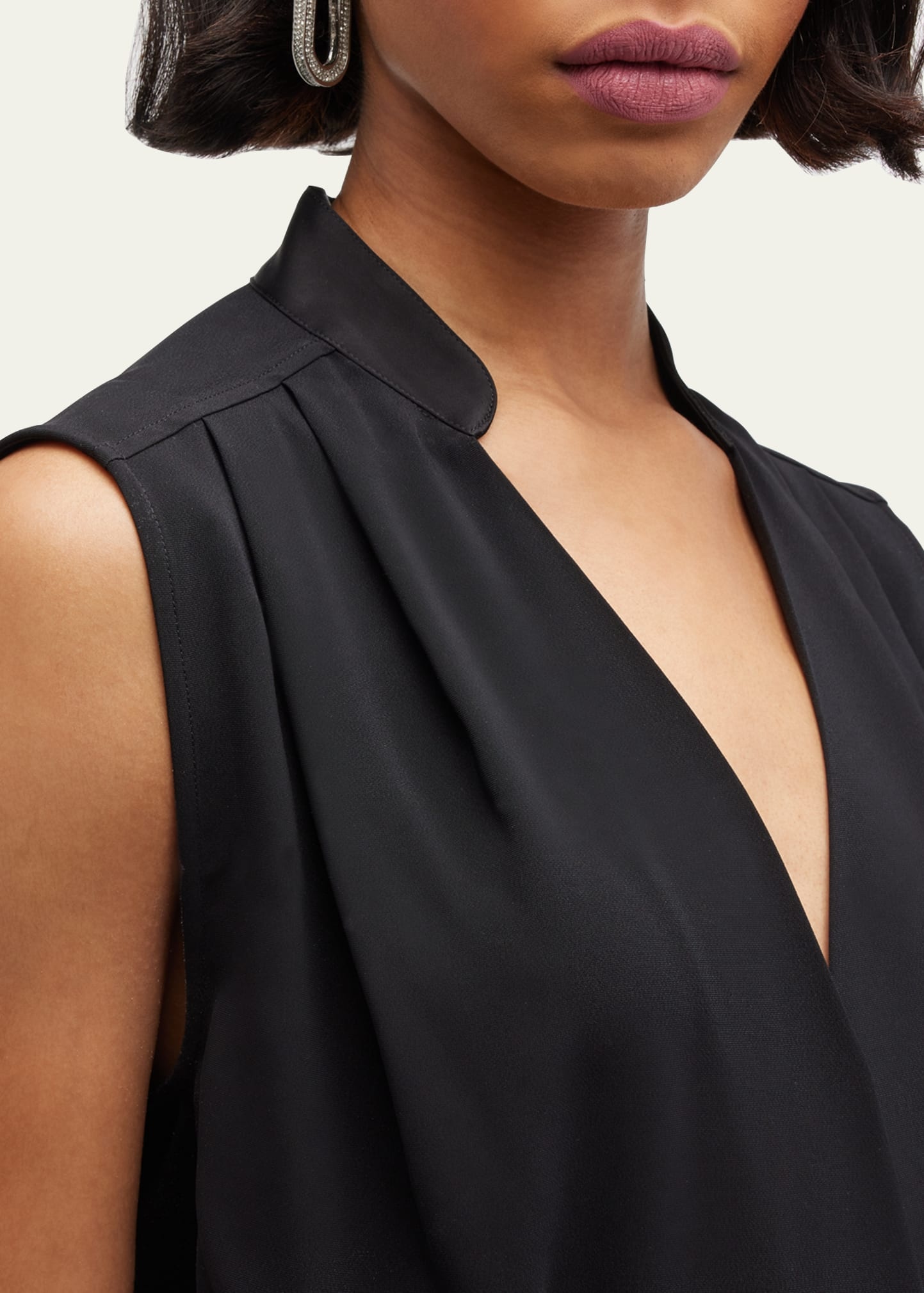Meredith Draped Tank Top - 5