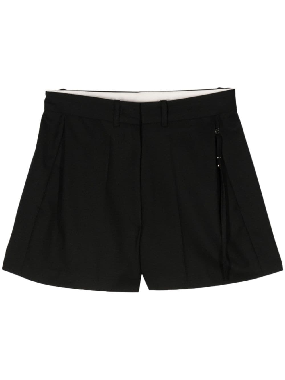 low-waist tailored shorts - 1