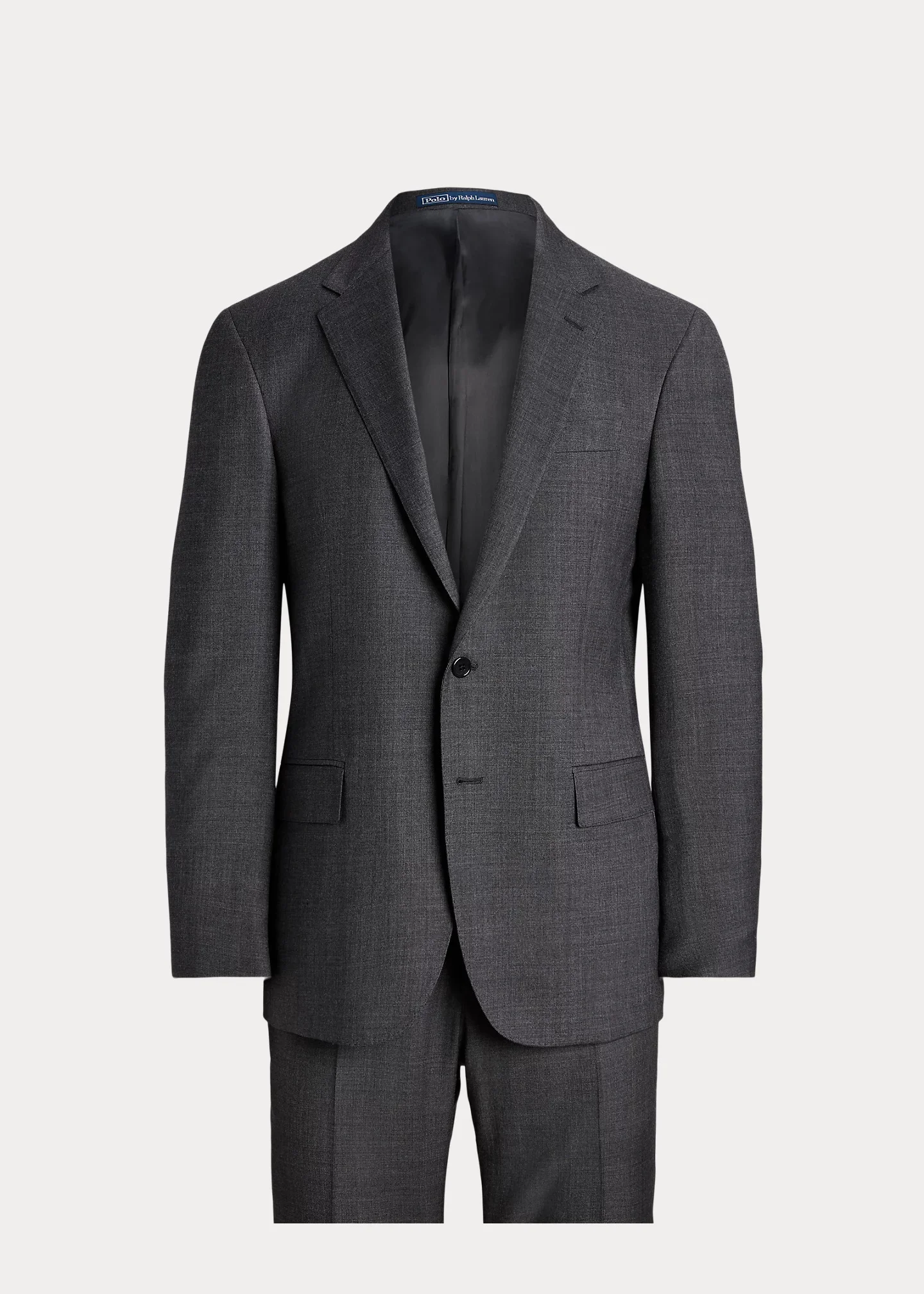 Polo Tailored Fit Wool Sharkskin Suit - 1