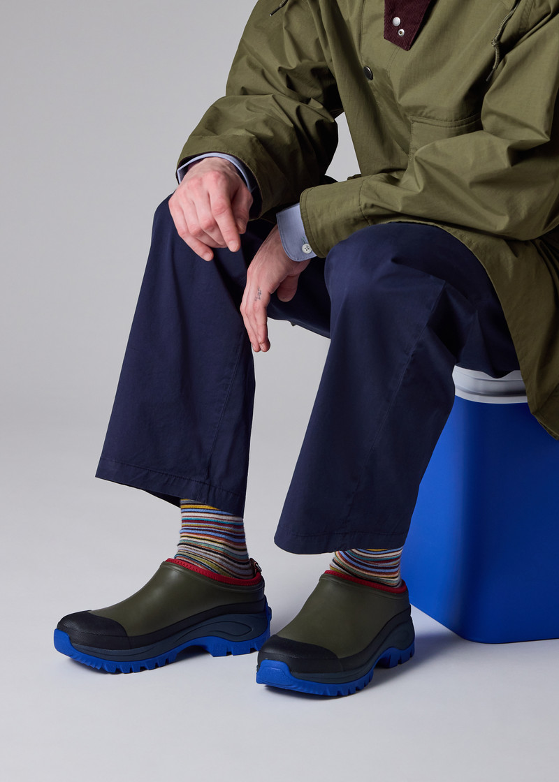 Paul Smith loves Barbour - Fern Clogs 10