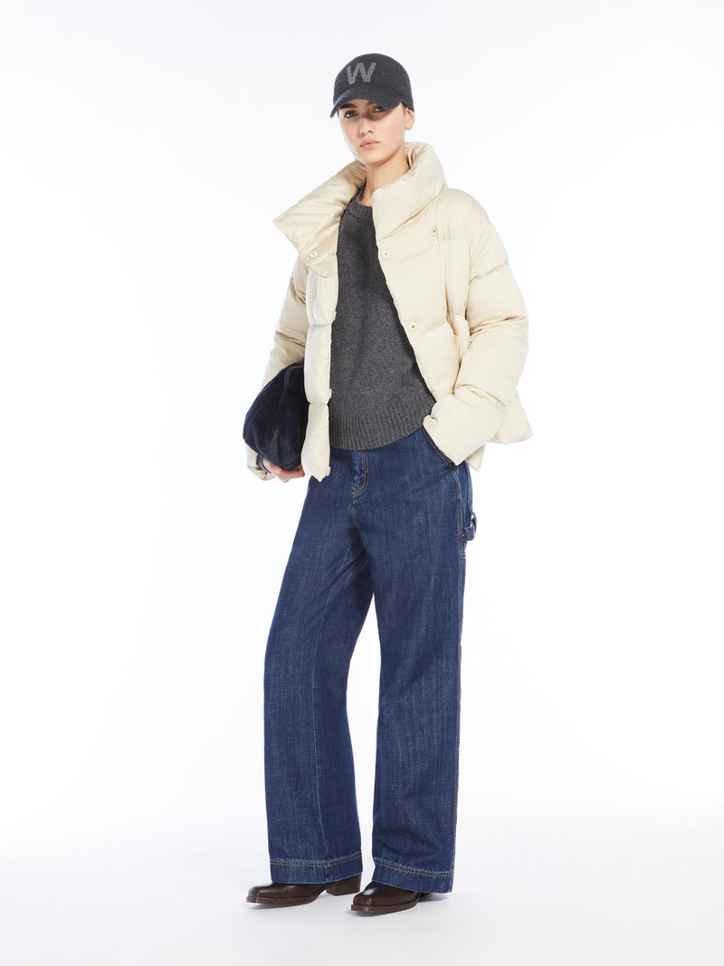 WEEKEND Max Mara GIRAFFA Water-repellent satin down jacket outlook