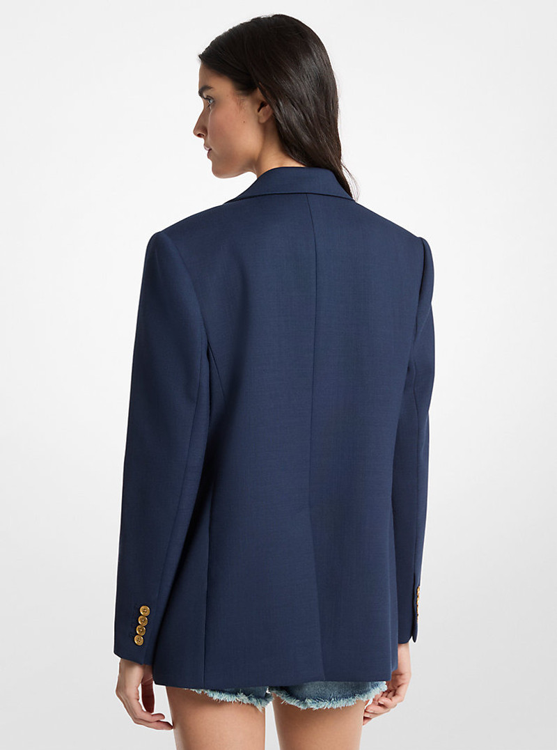MICHAEL KORS Oversized Crepe Blazer outlook