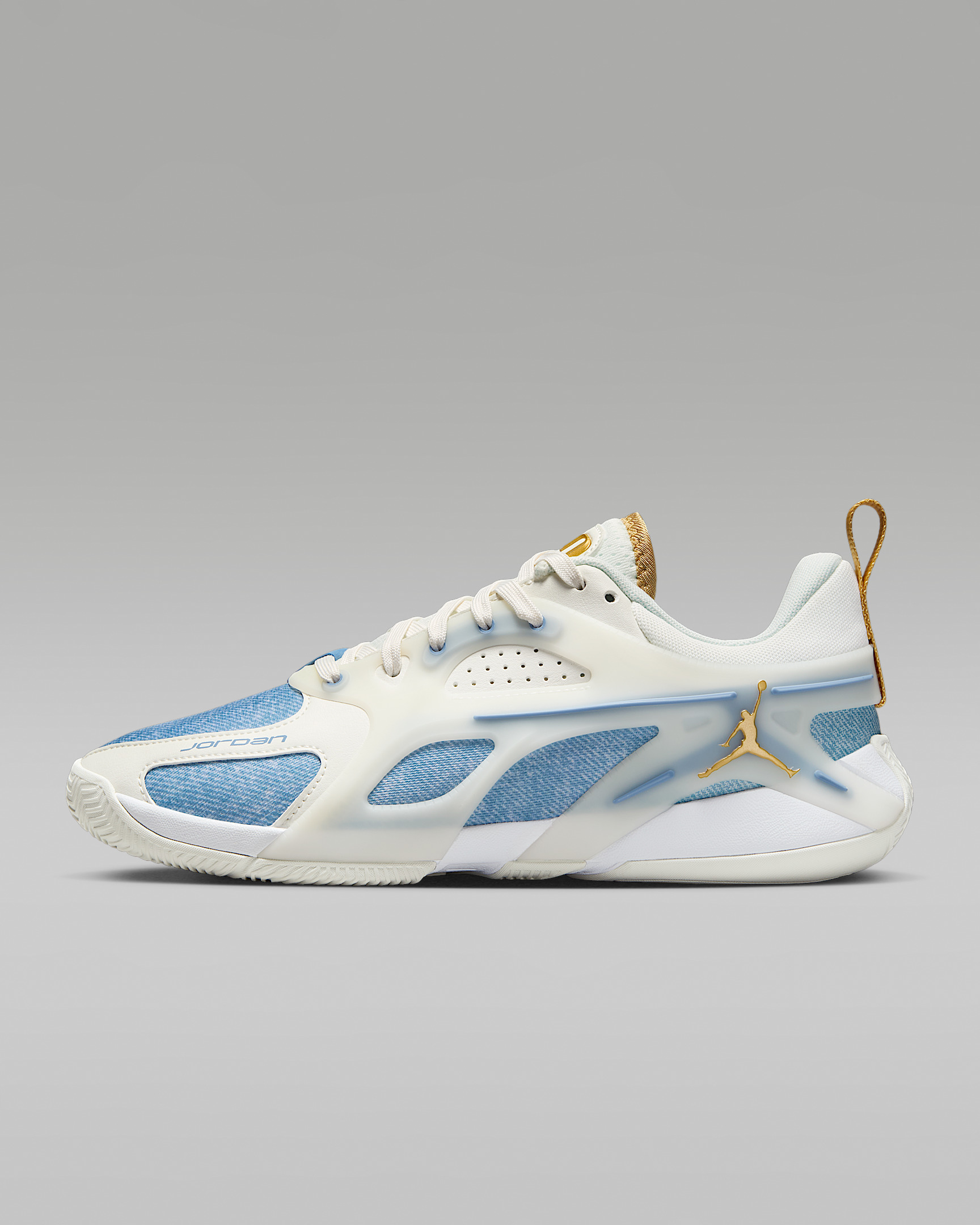 Jordan Heir Series "Denim and Gold" Women's Basketball Shoes - 1