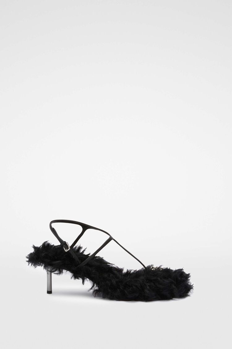 Fur Sandals - 1
