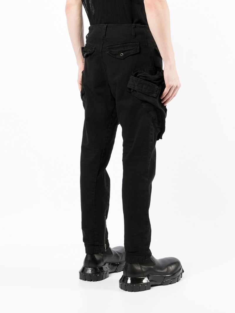 multiple-pocket detail trousers - 4