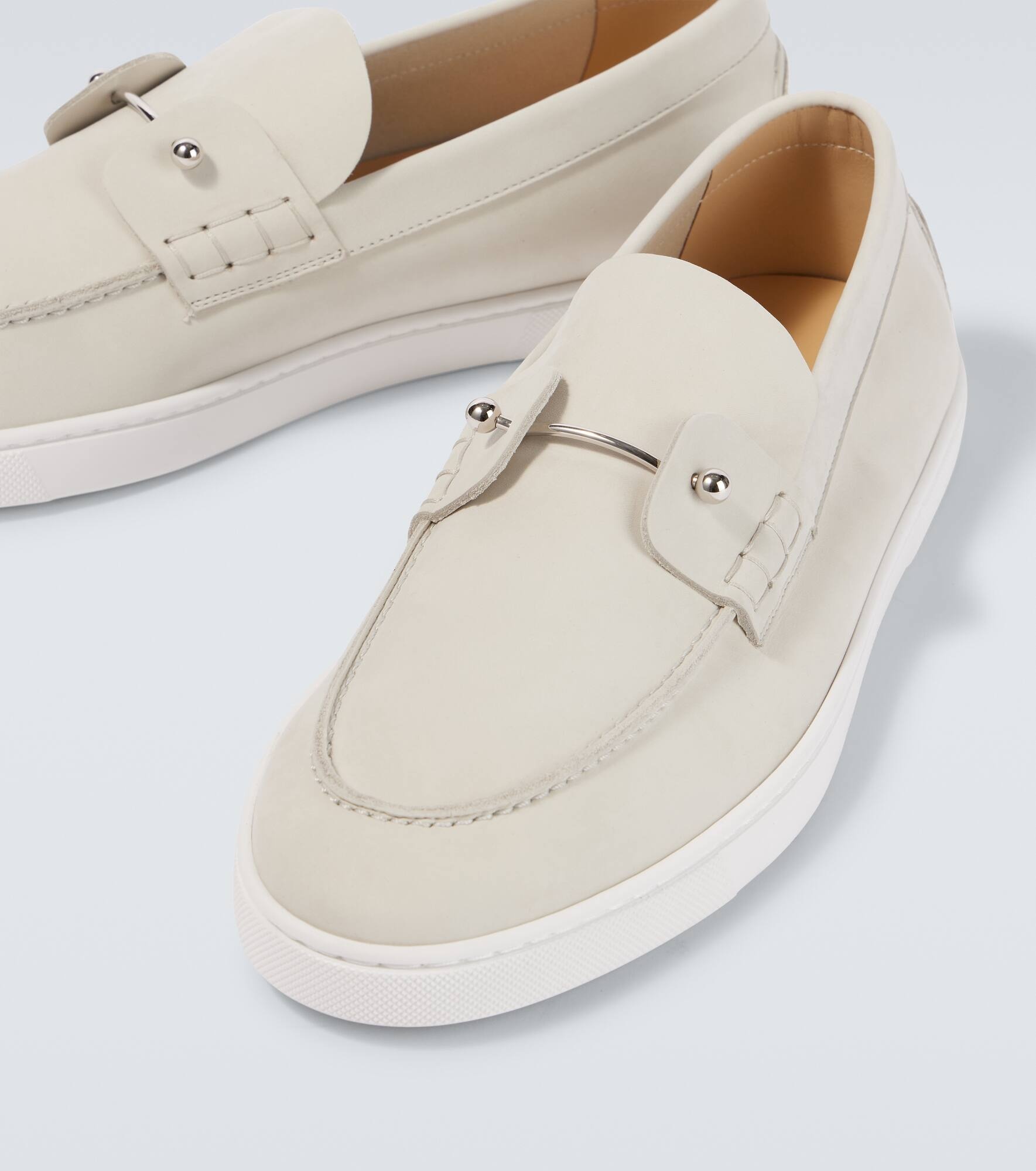 Chambeliboat leather slip-on shoes - 3