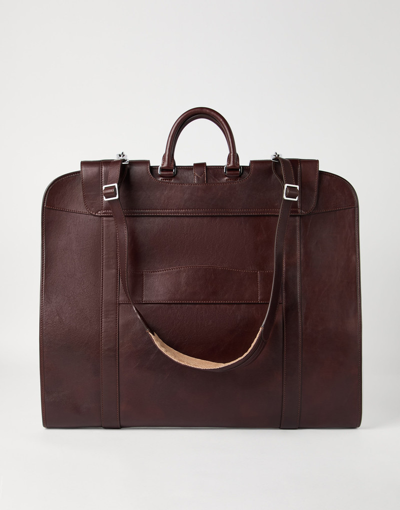 Brunello Cucinelli Calfskin suit carrier outlook