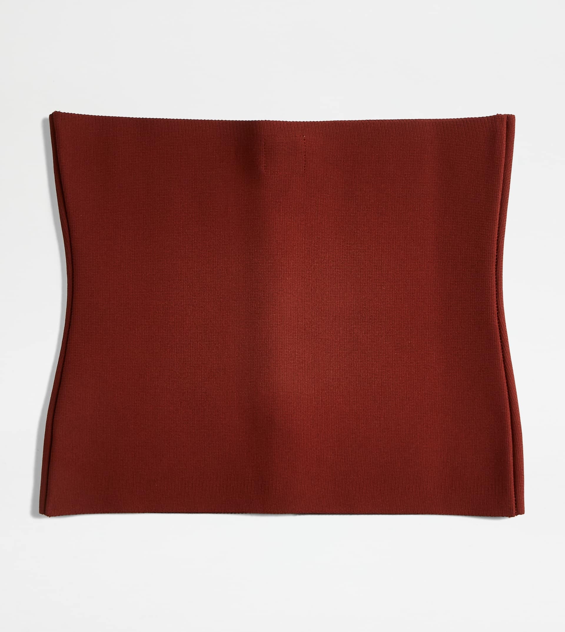 BUSTIER TOP IN KNIT - ORANGE - 3