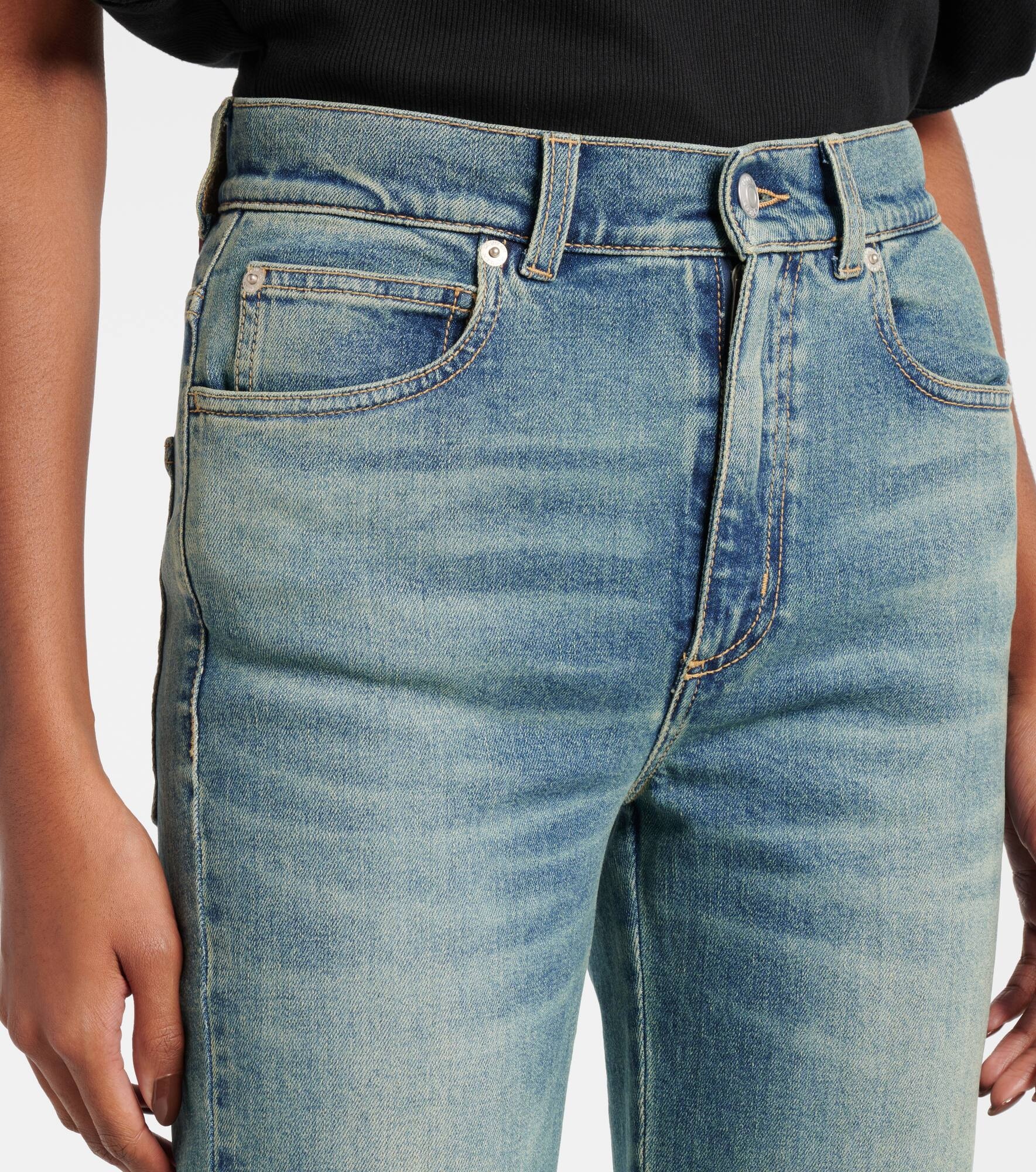 Faded flared jeans - 4