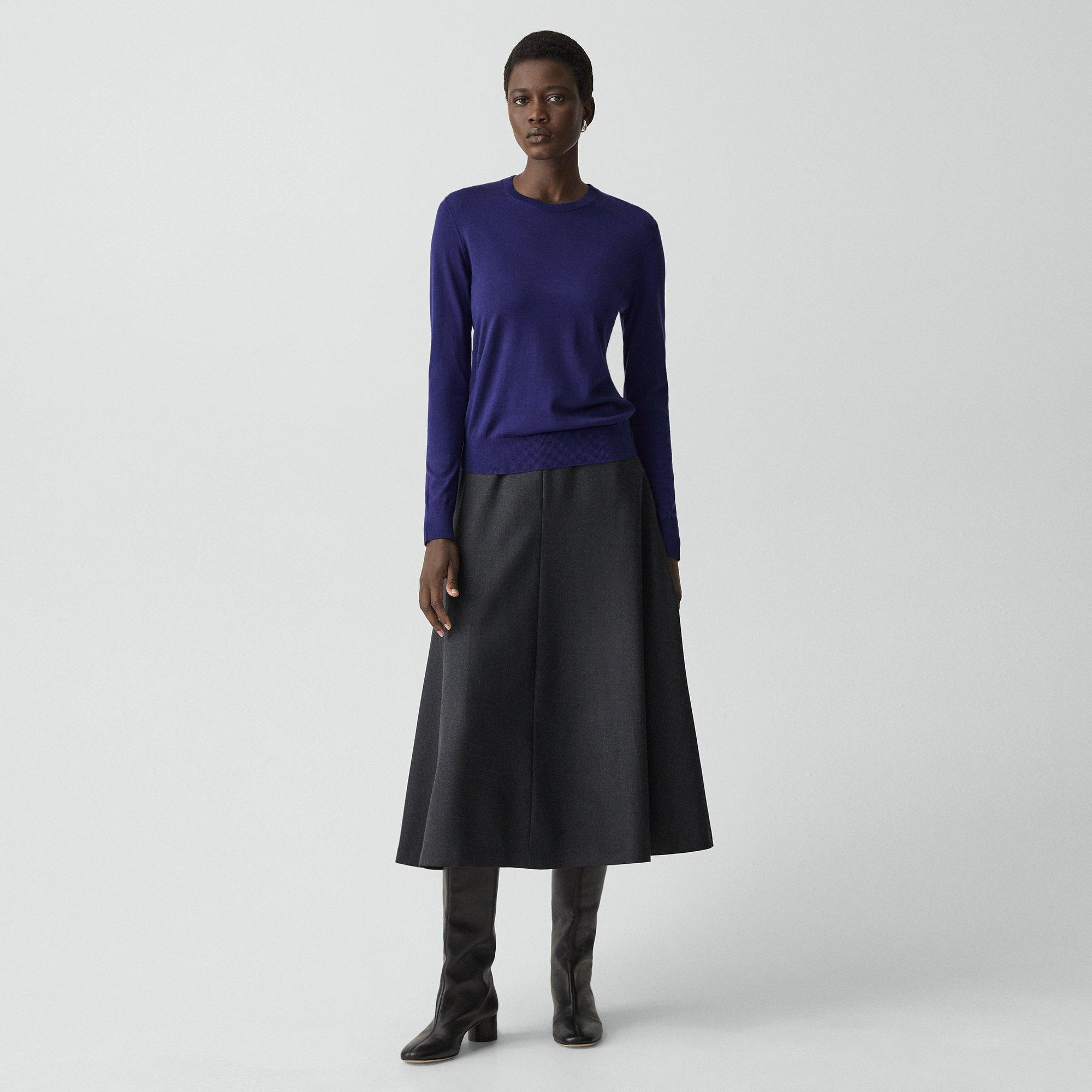 Crewneck Sweater in Regal Wool - 6