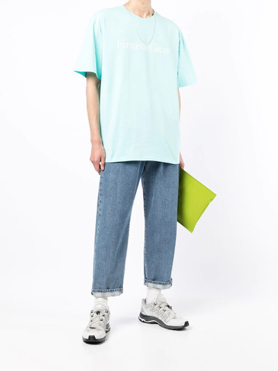 MSGM Fantastic Green graphic-print T-shirt outlook