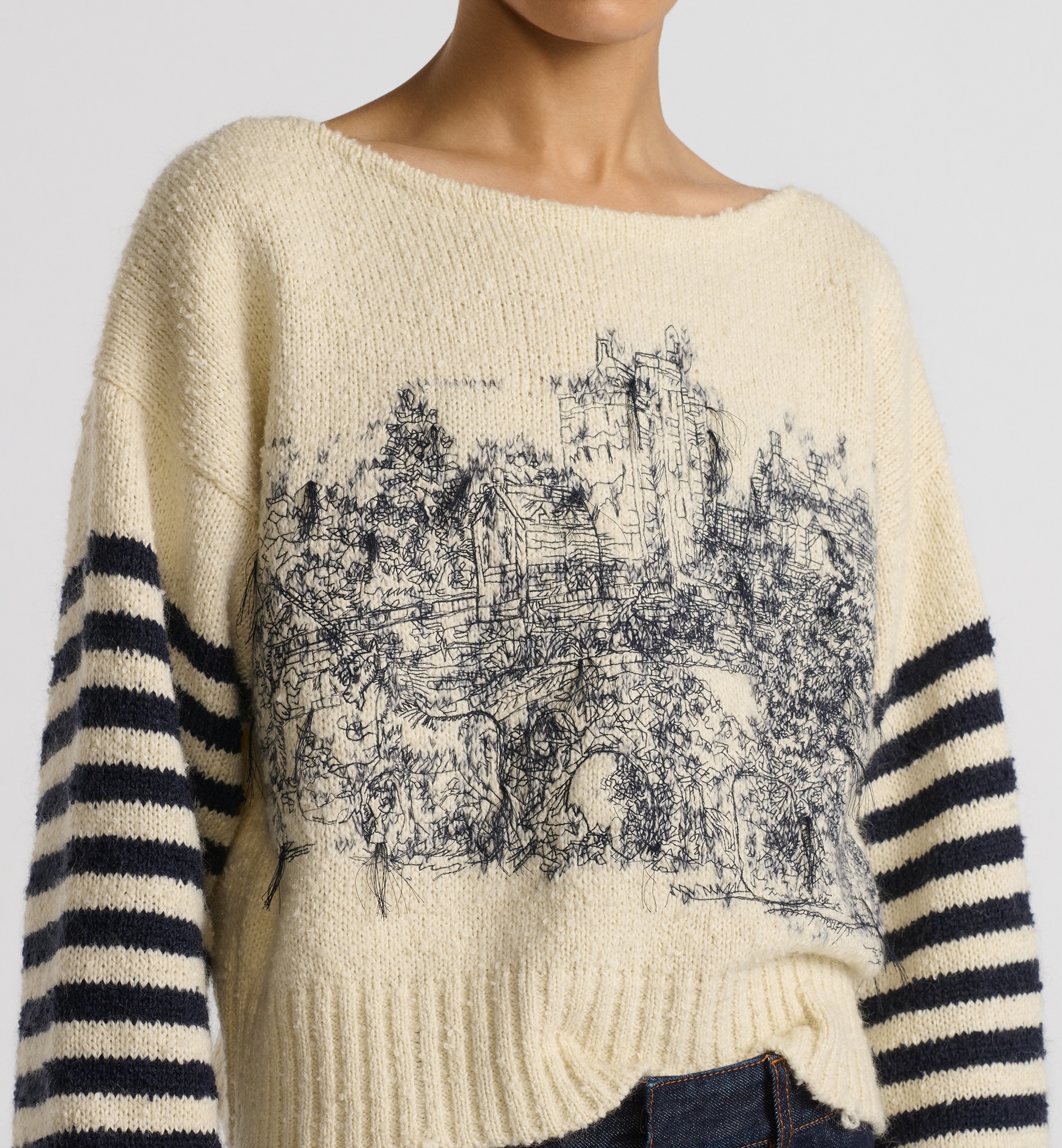 Embroidered Sweater - 3