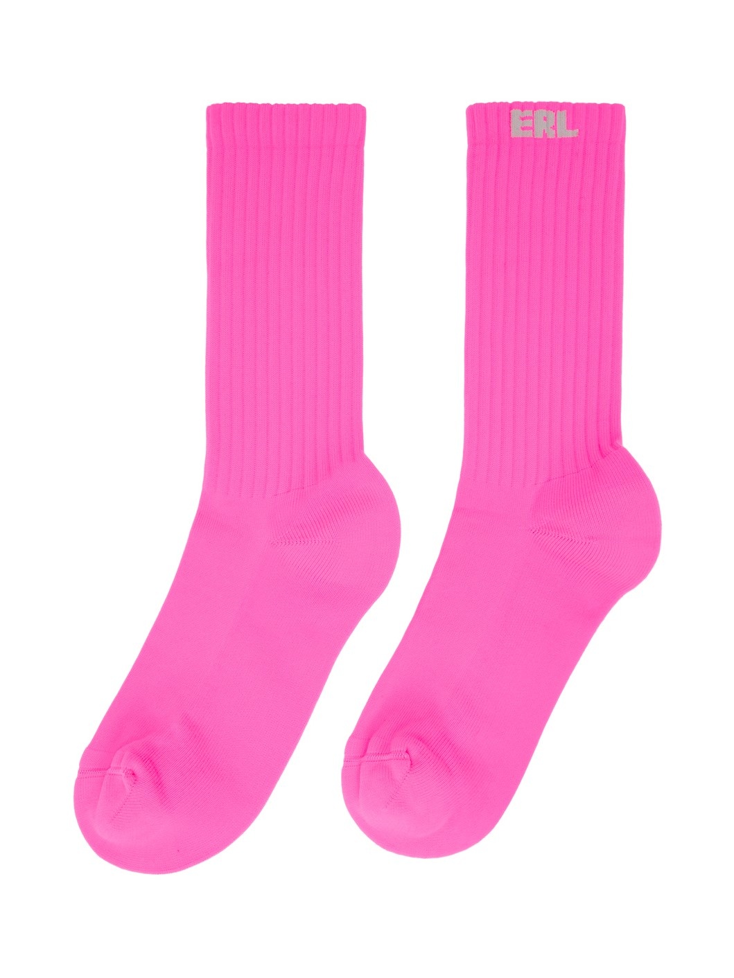 Pink Knit Socks - 2