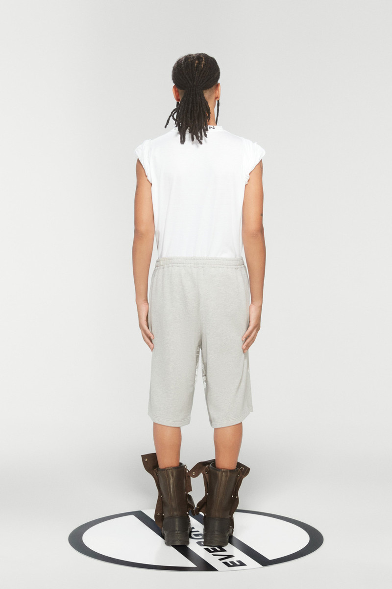 EVERGREEN PARIS' BEST PRINT PINCHED SWEAT SHORTS 5