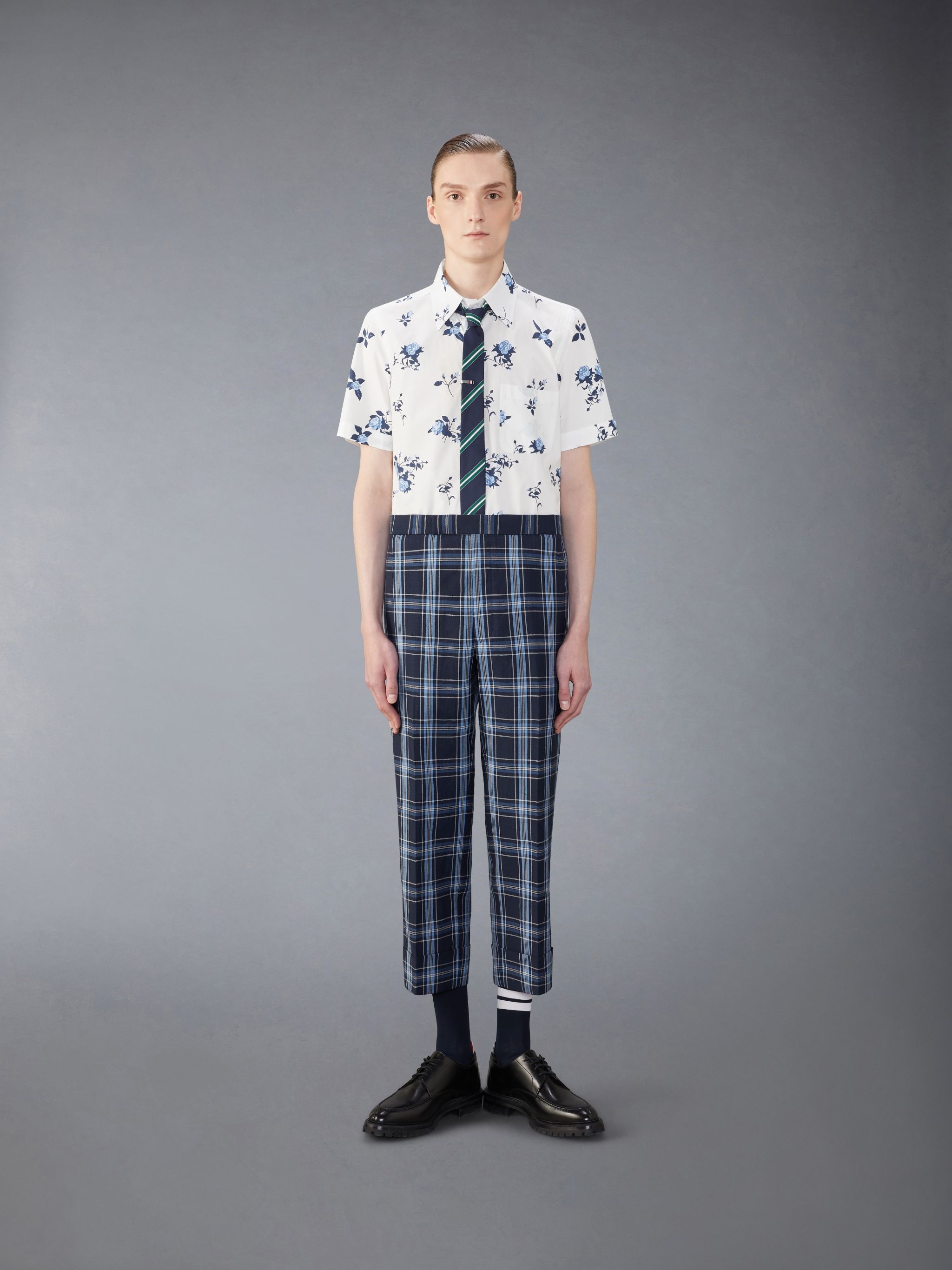 Poplin Rose Floral Shirt - 4