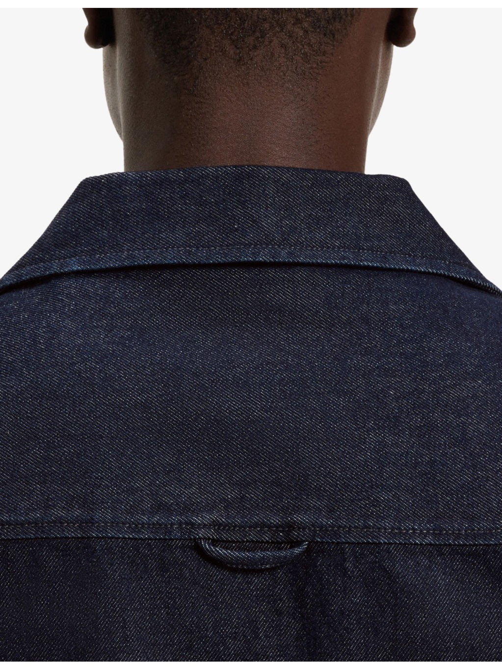 Patch-Pocket Long-Sleeve Denim Shirt - 6