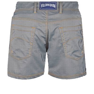 Vilebrequin Men Swim Trunks Flat Belt Solid outlook