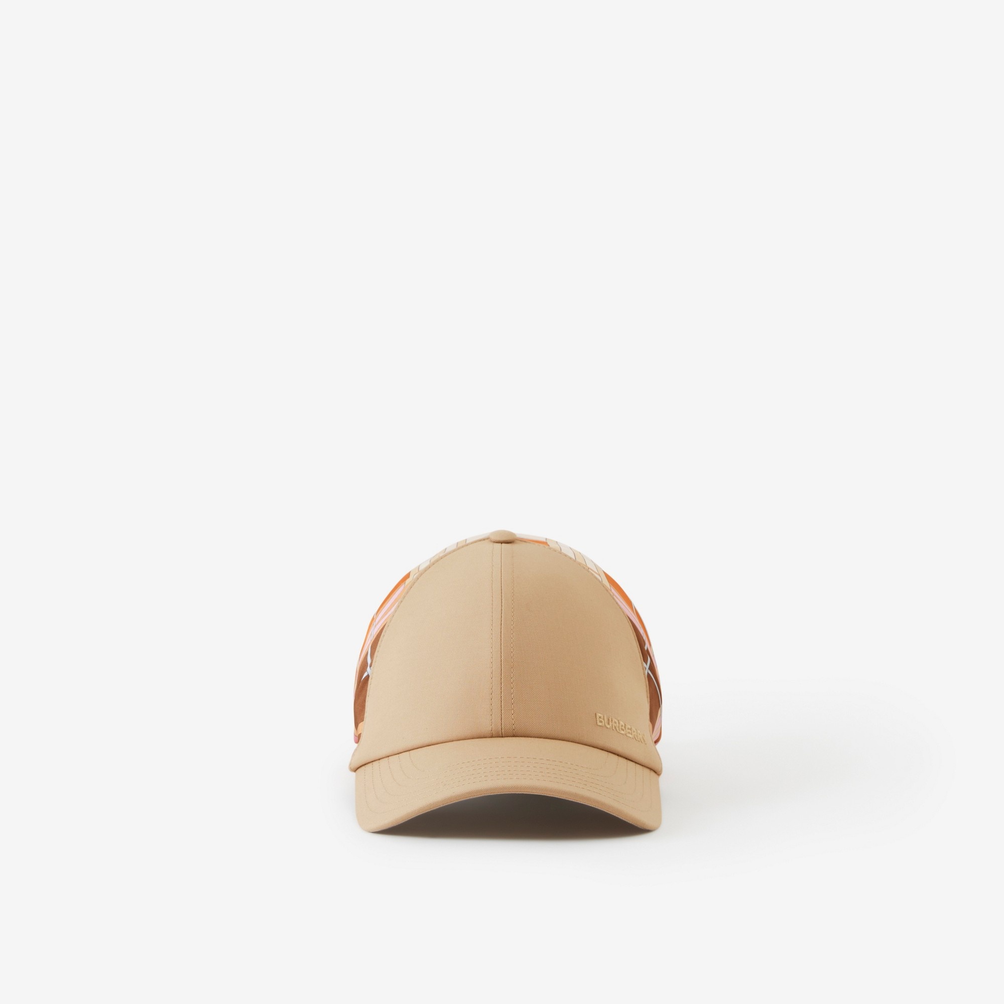 Scarf Tie Detail Cotton Baseball Cap - 1