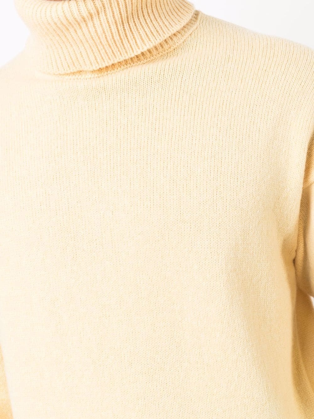 long-sleeve roll-neck jumper - 5