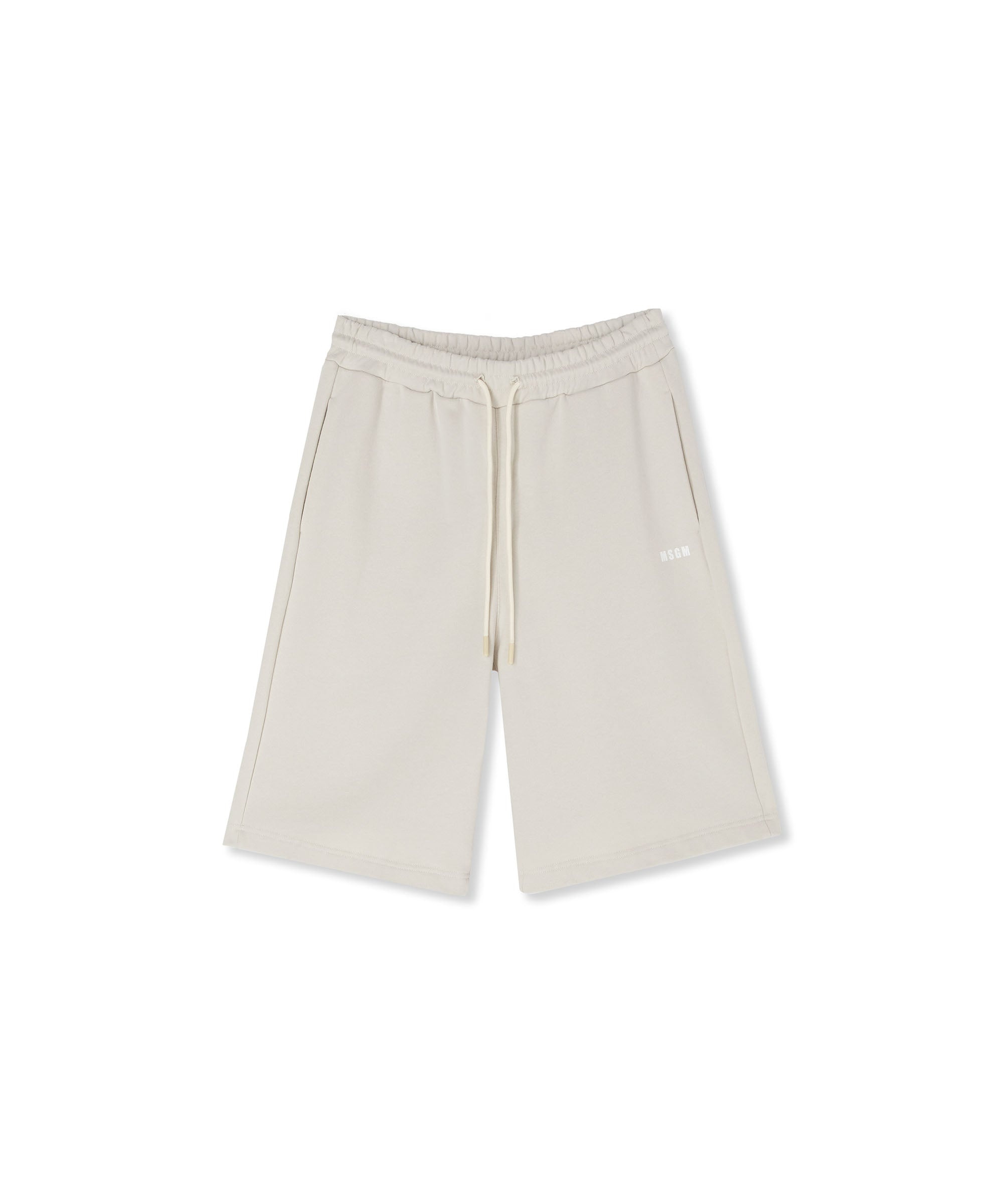 "FANTASTIC GREEN INVERSE SERIES" organic cotton sweat Bermudas - 1