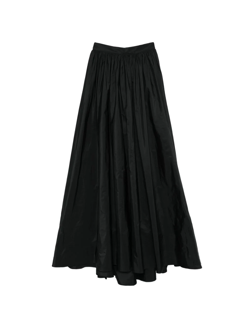 gathered maxi skirt - 1