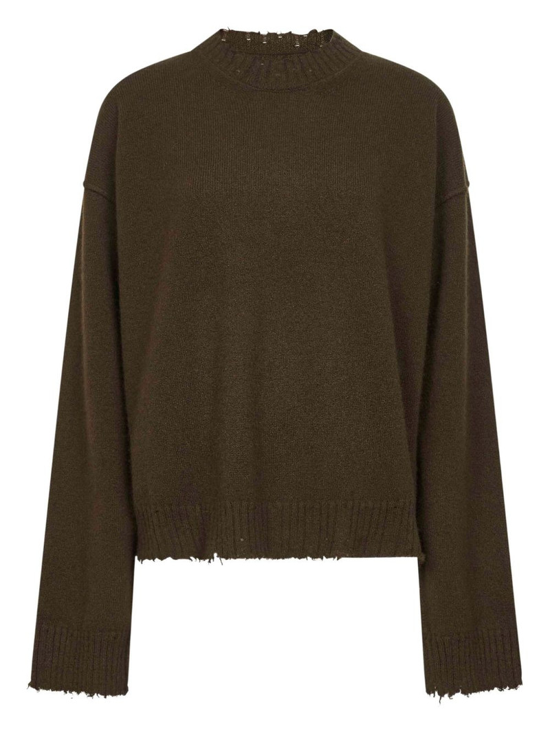 distressed sweater 1