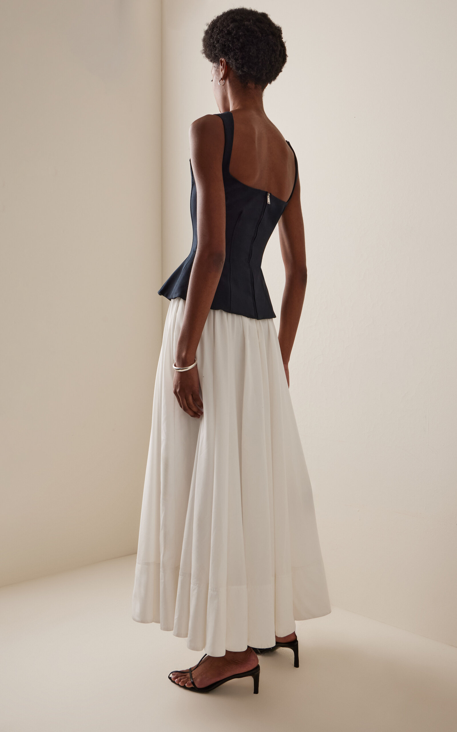 Jolynn Midi Dress black/white - 4