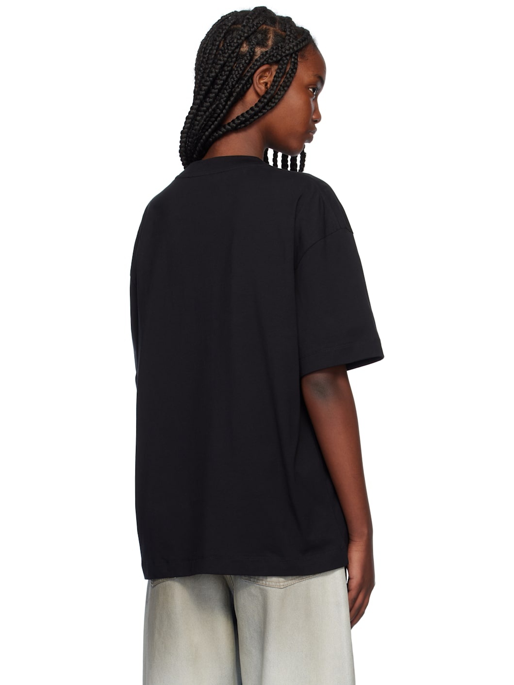Black 'ÉLU' Relax T-shirt - 3