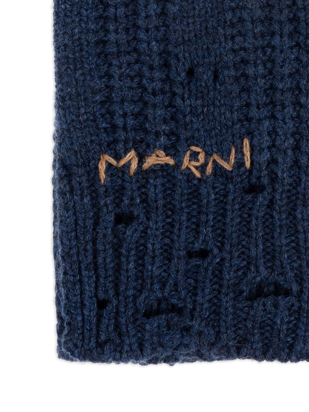 chunky-knit scarf - 2