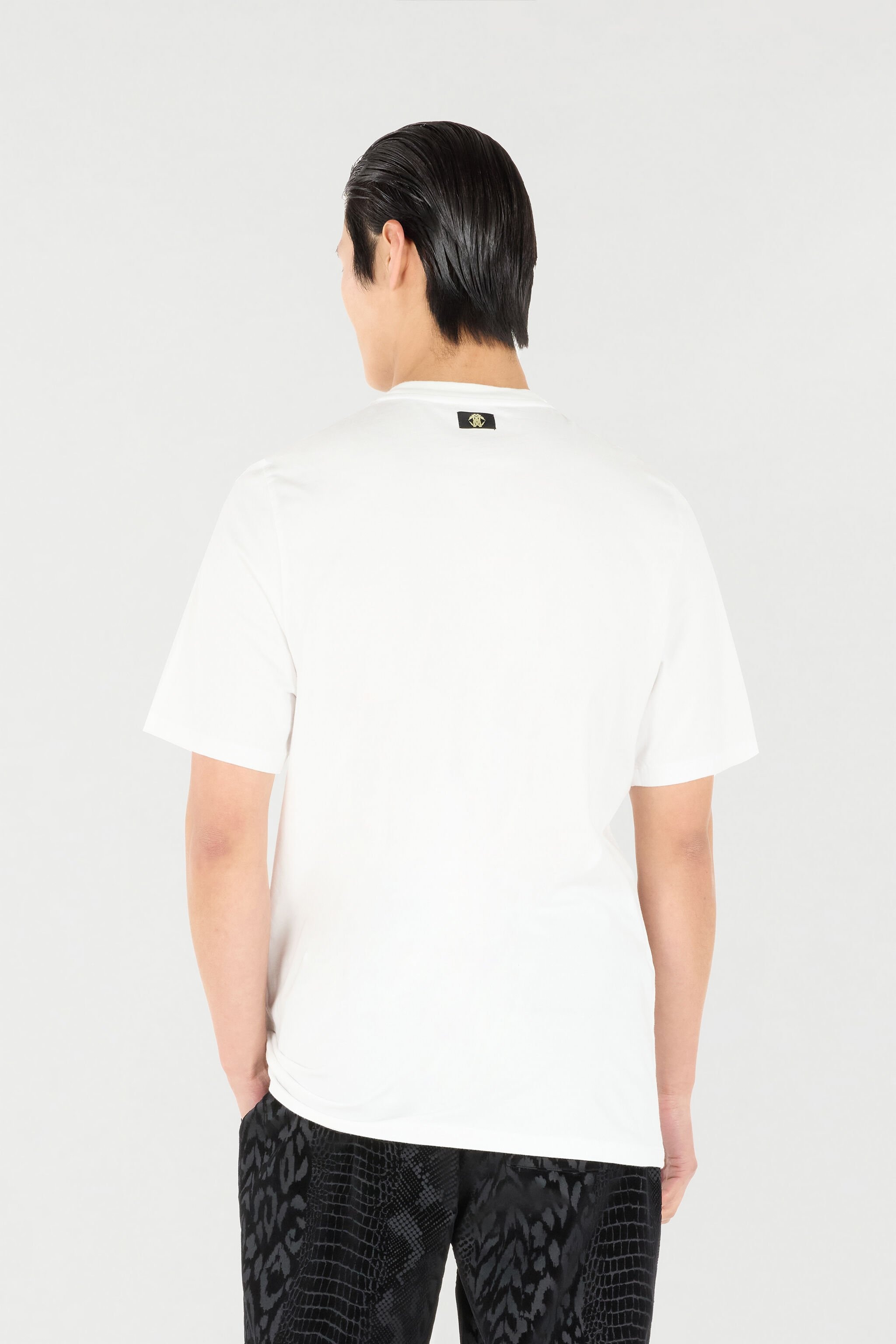 T-Shirt With Logo And Mini Studs - 4