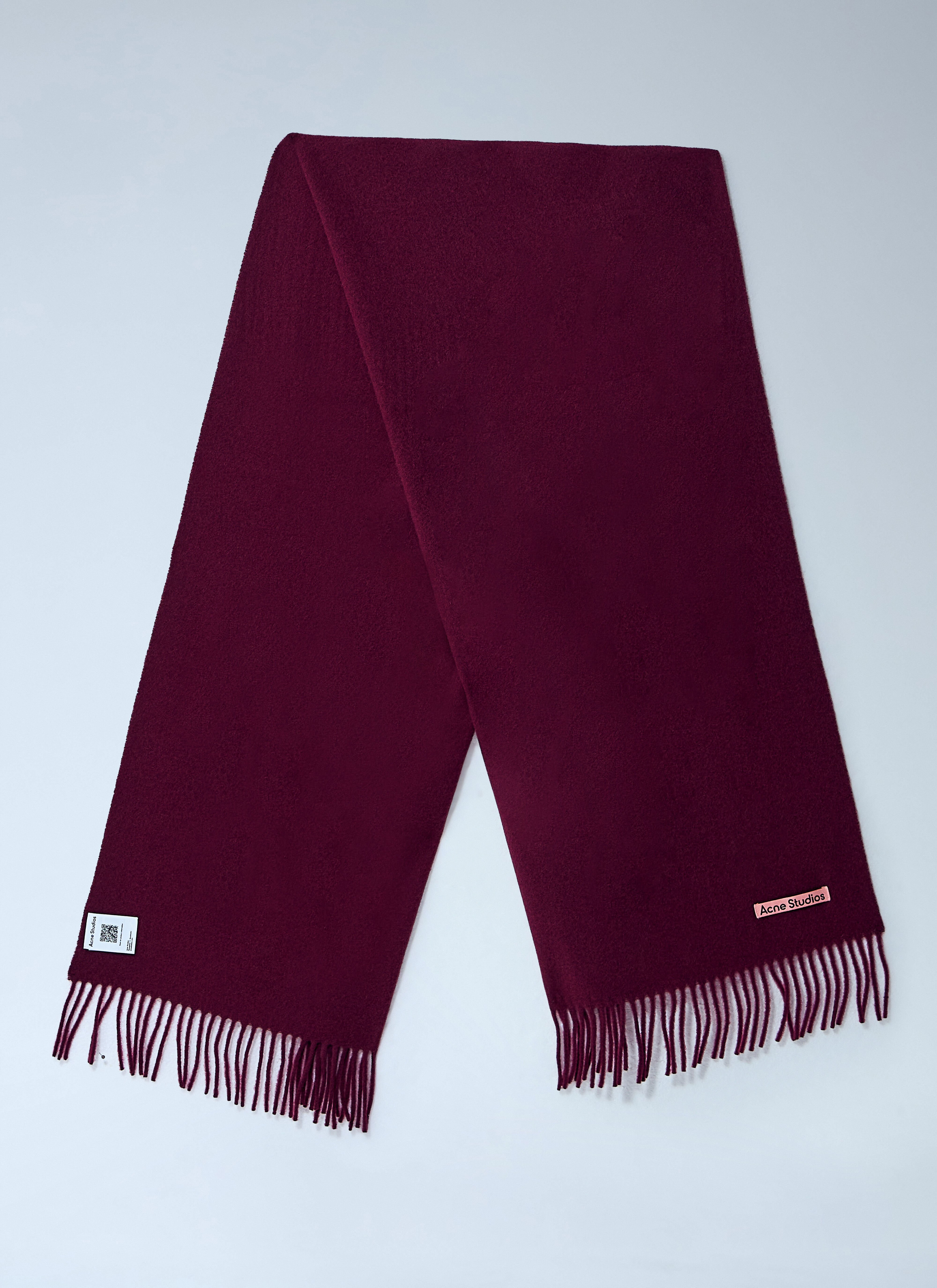 Fringe Wool Scarf - 2