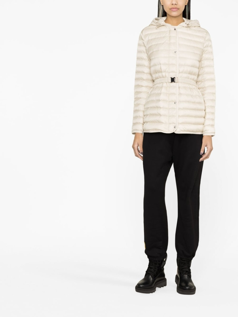 Moncler Oredon belted down jacket outlook