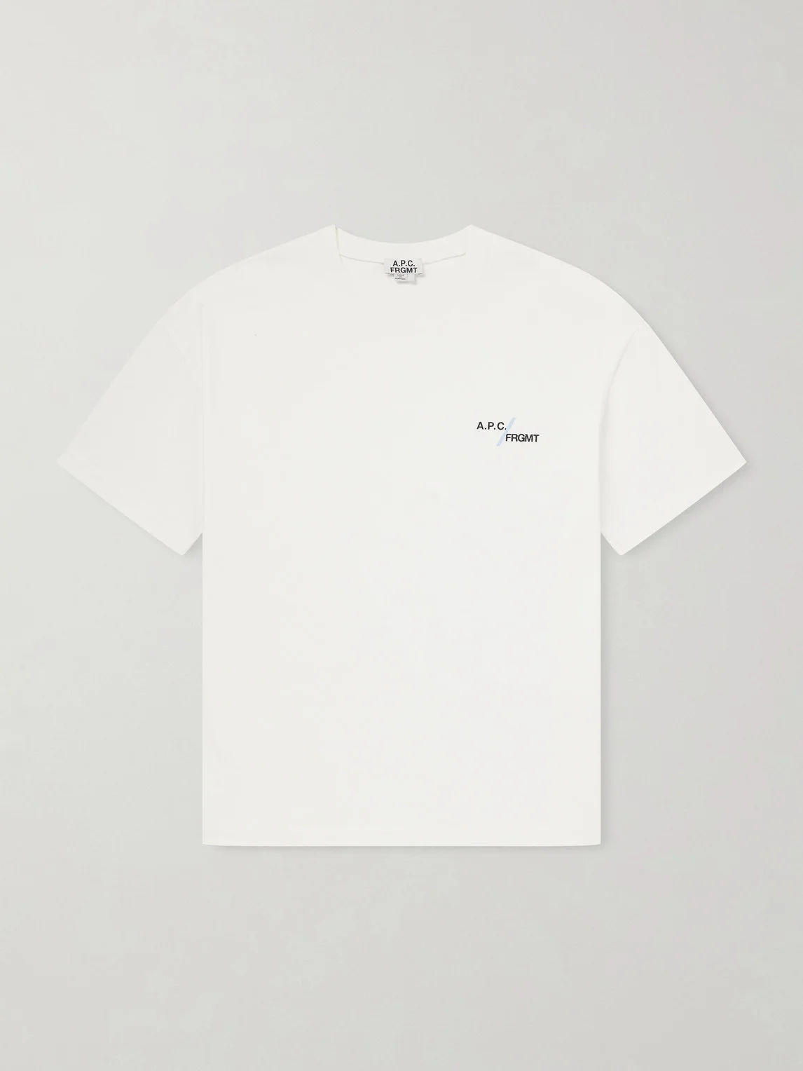 Fragment Logo-Print Cotton-Jersey T-Shirt - 1