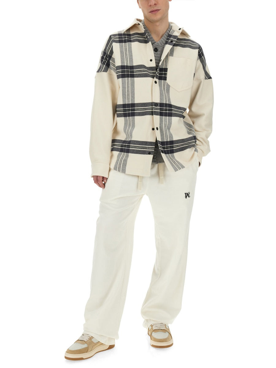 Palm Angels Men Overshirt Check - 2