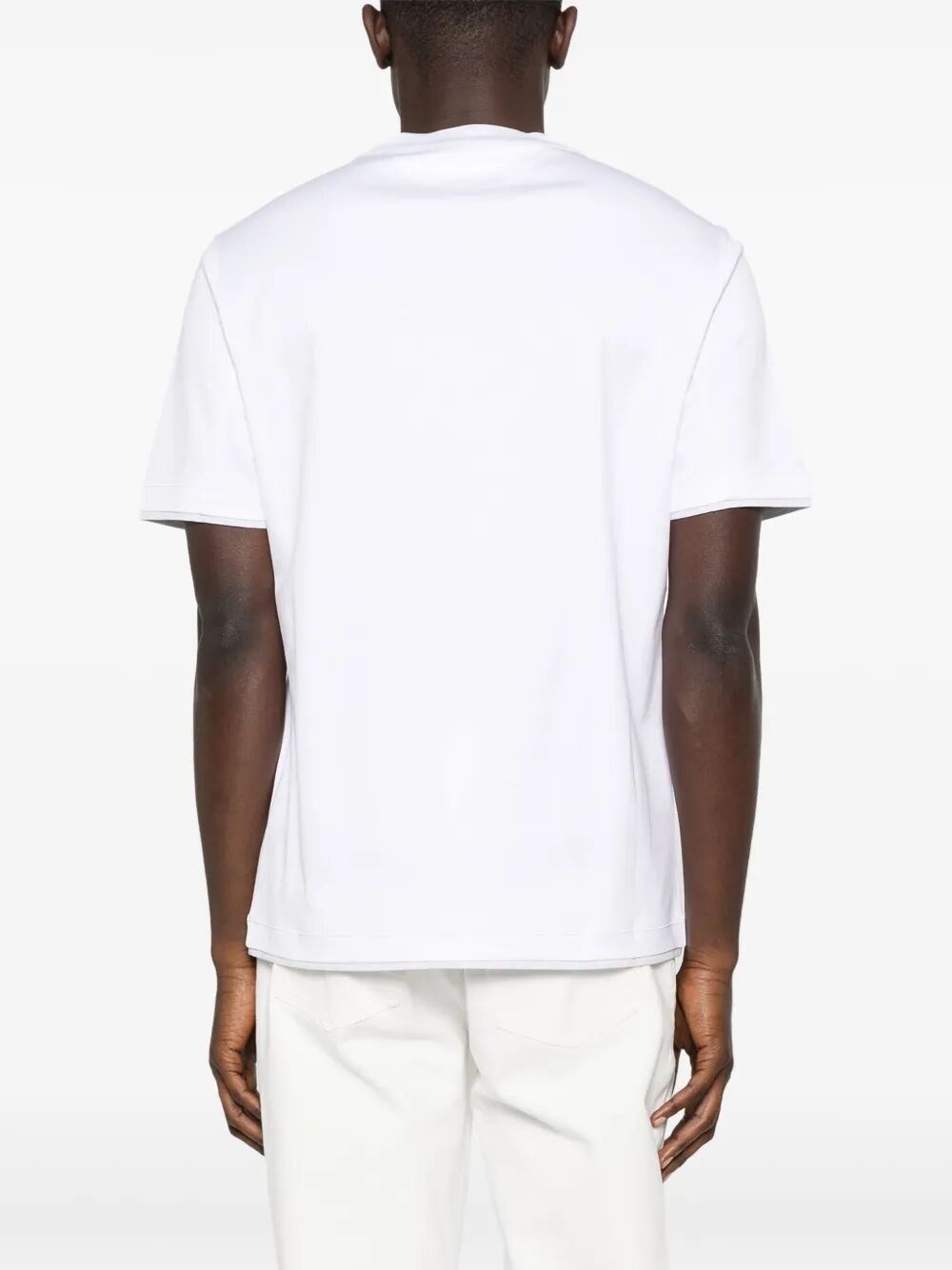 T-Shirt With Logo And Faux-Layering - 4