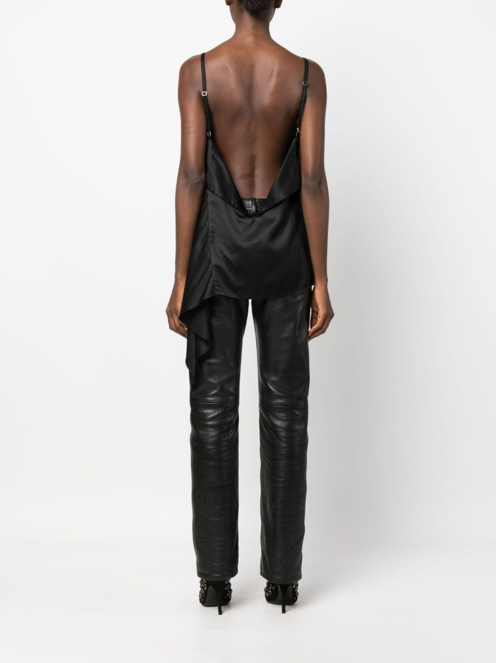 chantilly-lace asymmetric top - 4