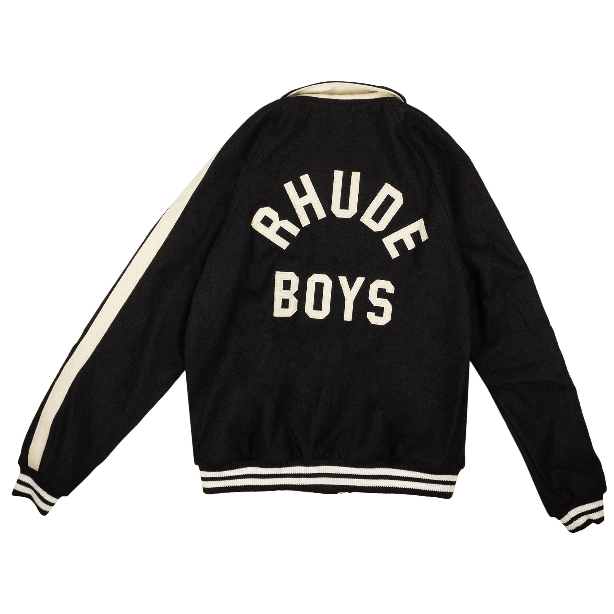Rhude Signature Bomber 'Black' - 2
