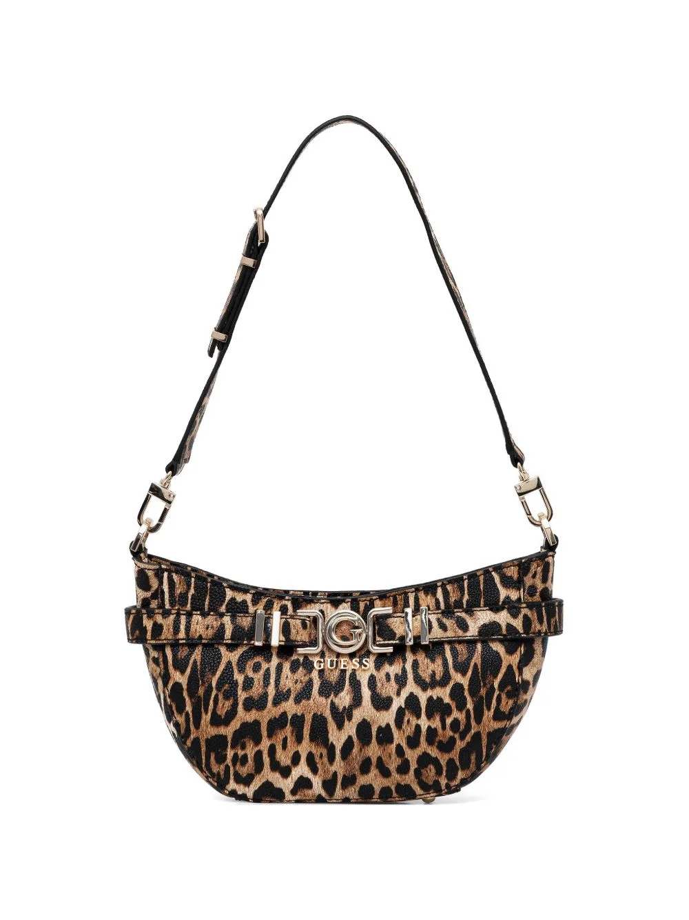 Cirene leopard-print buckle-detail tote bag - 1